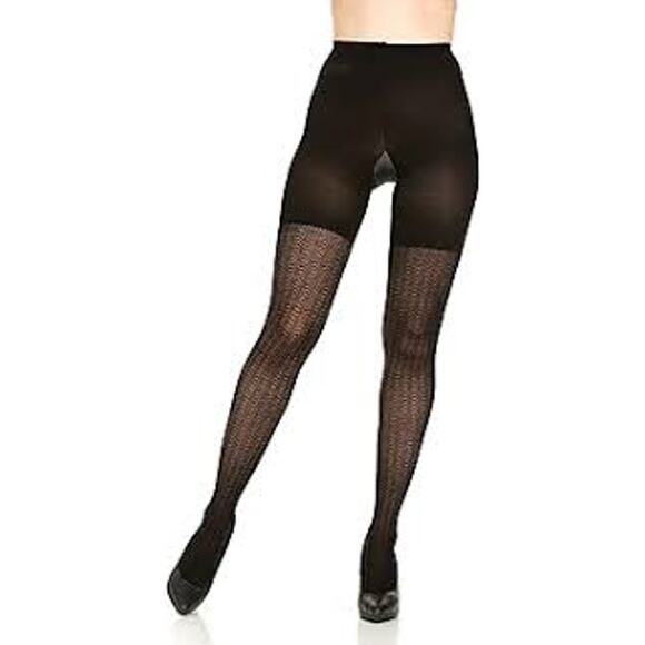 NEW Spanx Assets Shaping Wishbone Textured Tights 2049 SZ 3 (BUNDLE of 2) - Picture 1 of 4
